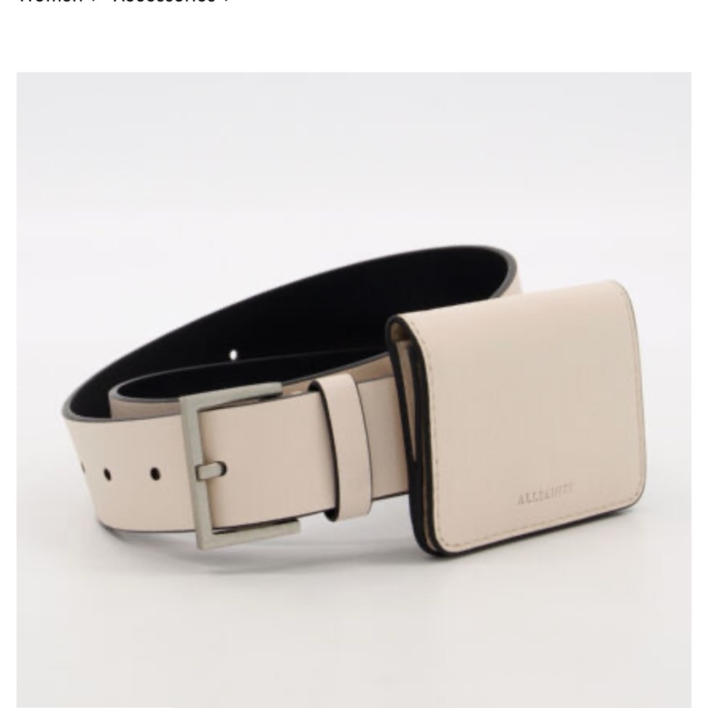 ALLSAINTS Blush Belt Bag Size L/XL
